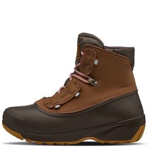 THE NORTH FACE Shellista IV Shorty Waterproof Boots in Brown Sz 10.5  New in Box